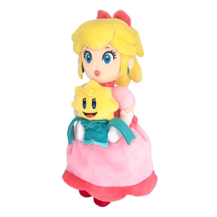 Super Mario Princess Peach Show time Plush Peach Stella SAN EI