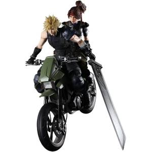 PLAY ARTS Kai Final Fantasy VII Remake - Jessie Rasberry Cloud & Bike SET [Square Enix]