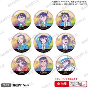 Detective Conan: Trading Hologram Badge Vol.2 - City Pop Ver. (9 Packs Box) [Bushiroad]