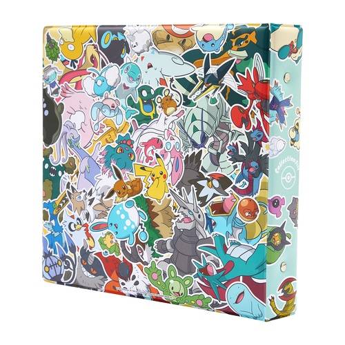 Pokemon Card Game: Metal Charm Collection Binder - Big Meeting Ver.  [ACCESSORY] - Nin-Nin-Game.com
