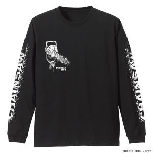 Chainsaw Man: Ribbed-Cuff Long Sleeve Shirt - Black (M) [COSPA]