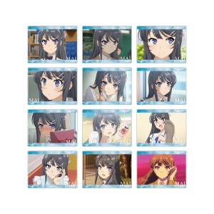 Rascal Does Not Dream of Bunny Girl Senpai: Trading Scene Acrylic Cards - Mai Sakurajima (12 Packs Box) [Arma Bianca]