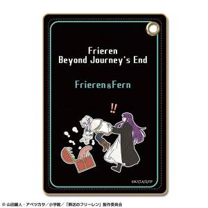 Frieren: Beyond Journey's End: Leather Pass Case - Frieren & Fern [License Agent]