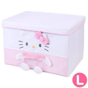 Sanrio Characters: Folding Storage Case - Hello Kitty (Large) [Sanrio]