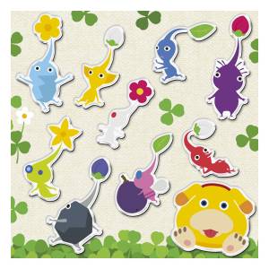 Shokugan: Pikmin - Pikmin Chara Magnets - 14pack box (Reissue Candy Toy) [Bandai]