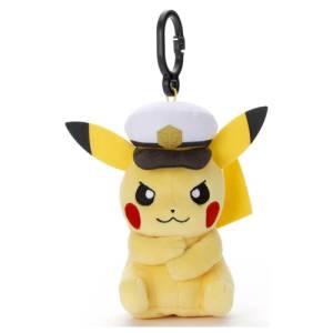 Pokemon Plush: Captain Pikachu - Sound Plush Toy [The Pokémon Company]