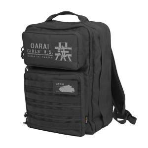Girls und Panzer: Oarai Girls' Academy - Functional Backpack (Black) [COSPA]