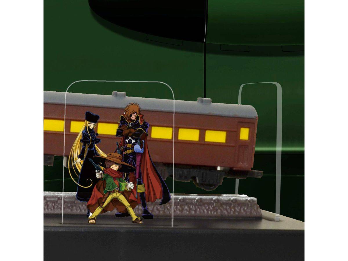 Plastic Model: Galaxy Express 999 Movie - Floating Model (Captain ...