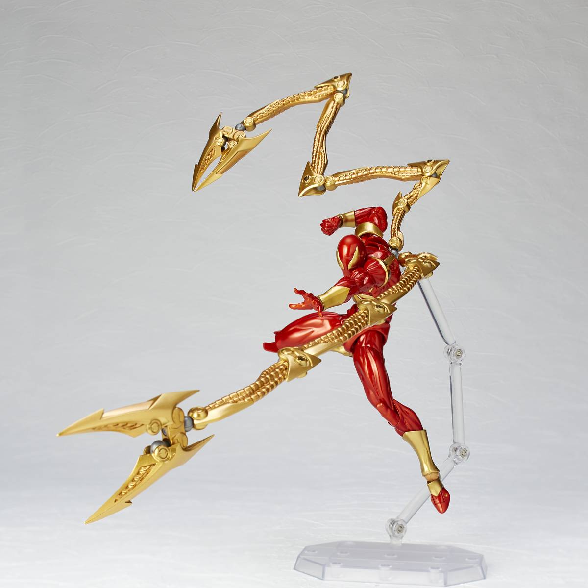 Damaged] Amazing Yamaguchi (023) / Revoltech: Spider-Man - Iron