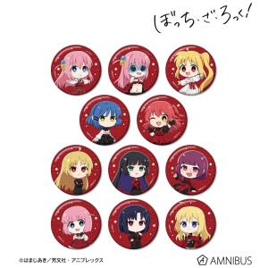 Bocchi the Rock!: Trading Chibi Character Glitter Can Badge - Red Dress Ver. (11 Packs Box) [Arma Bianca]