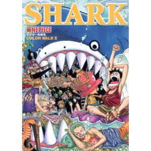One Piece Illustration Collection Colorwalk 5 - Shark [Shueisha]