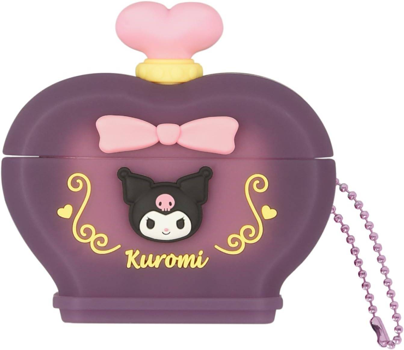 Sanrio Characters: Silicone Case Kuromi (AirPods Pro 2nd Generation)  [Gourmandise]