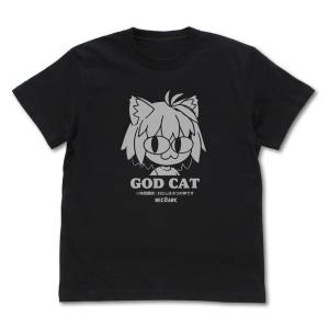 Tsukihime: A Piece of Blue Glass Moon - T-Shirt - Neco-Arc GOD CAT - Black (M) [COSPA]