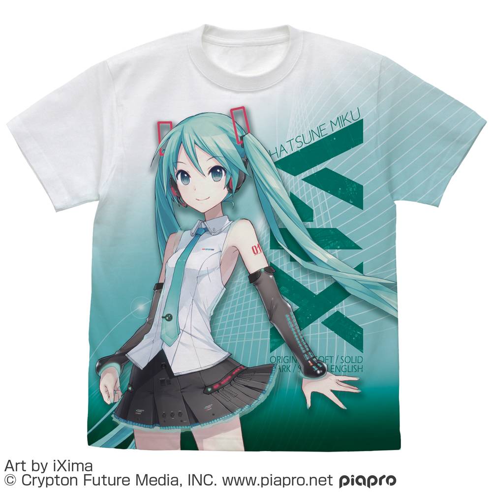 Hatsune Miku: T-Shirt - Hatsune Miku V4X (XL) [COSPA]