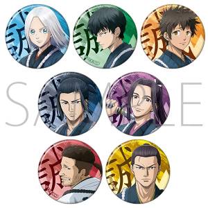 The Blue Wolves of Mibu: Character Badge Collection (7 Packs Box) [Movic]