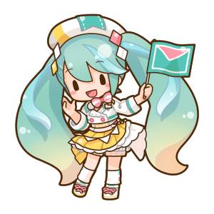 Piapro Characters: Hatsune Miku Fuwa Fuwa - Magical Mirai 2024 (L Size) [SEGA]