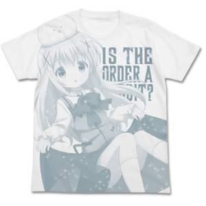 Is the Order a Rabbit?: T-Shirt - Chino Kafu - White (M) [COSPA]