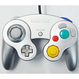 Game Cube Controller - Silver [NGC - used / loose]
