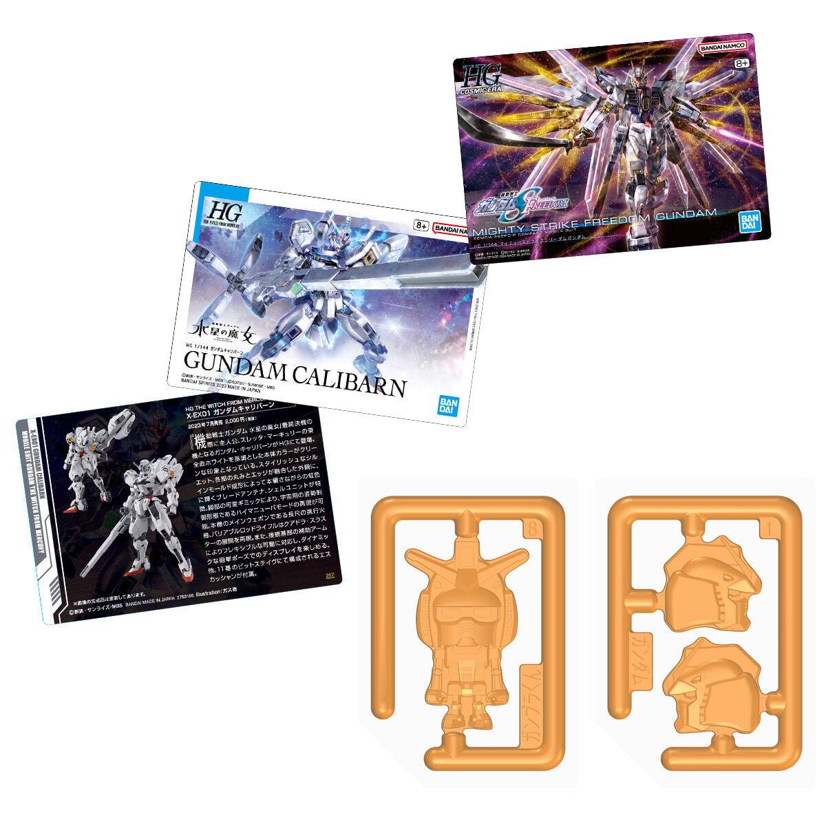 Shokugan: GUNDAM Gunpla Package - Art Gummy 20 Packs/Box