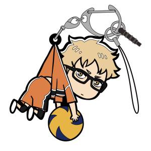 Haikyu!!: Pinch Keychain - Kei Tsukishima (Second Uniform Ver.) [COSPA]