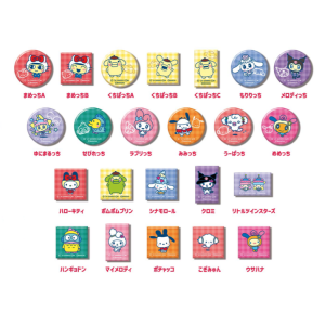 Tamagotchi Uni x Sanrio: Petit Can Badges (46 Packs Box) [Bandai]