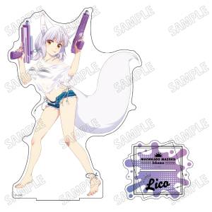 Machikado Mazoku: BIG Acrylic Stand LL - Lico (Water Play Ver.) [Medicos Entertainment]