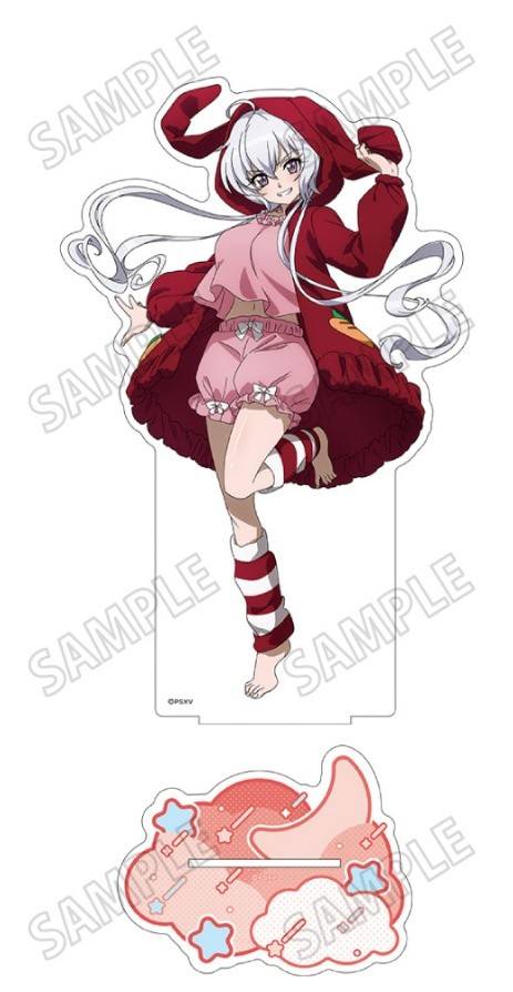 Senki Zessho Symphogear XV: BIG Acrylic Stand LL  Chris Yukine (Animal Pajamas Ver.) [Medicos Entertainment]