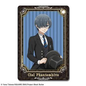 Black Butler: Public School Arc - Leather Pass Case - Ciel Phantomhive [License Agent]