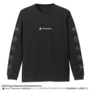 PlayStation: Long Sleeve T-Shirt - Controller Lineup Ver. - Black (M) [COSPA]