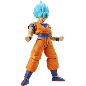 Dragon Ball Z - Super Saiyan God Super Saiyan Blue  Son Goku Plastic Model Reissue [Bandai]