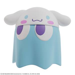 Chibi Collect Figure Deluxe: Pac-Man x Sanri Characters - Ghost Cinnamoroll Original Color Ver. [Megahouse]