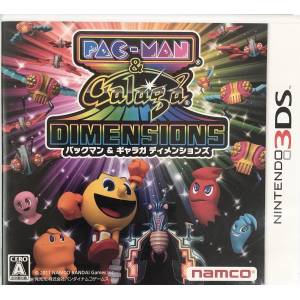 Pac-Man & Galaga Dimensions [3DS - Used Good Condition]