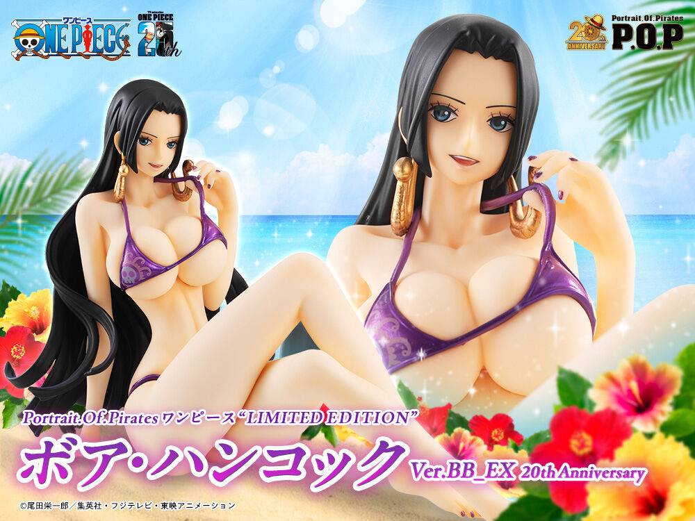 Portrait Of Pirates: One Piece - Boa Hancock - Ver.BB_EX 20th Anniversary  (Limited Edition) [MegaHouse] - Nin-Nin-Game.com