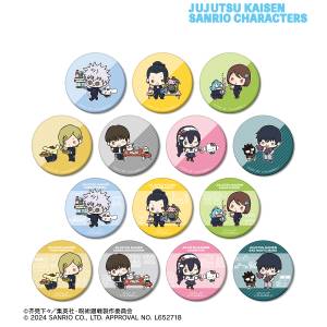 Jujutsu Kaisen x Sanrio Characters: Trading Badges (14 Packs Box) [Arma Bianca]