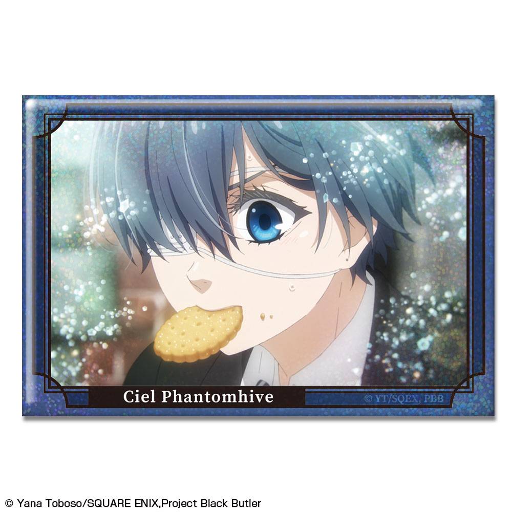 Black Butler: Public School Arc  Holographic Badge  Ciel Phantomhive (Ver.A) [License Agent]