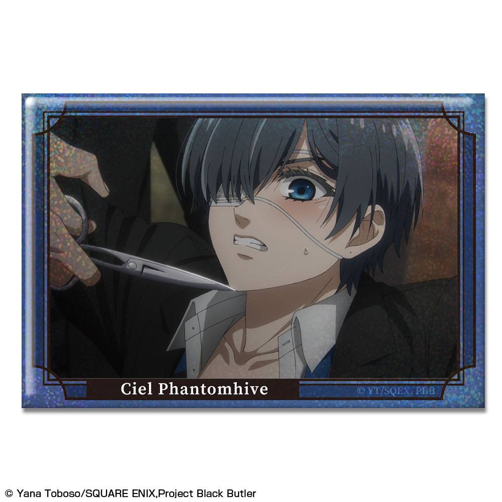 Black Butler: Public School Arc  Holographic Badge  Ciel Phantomhive (Ver.C) [License Agent]
