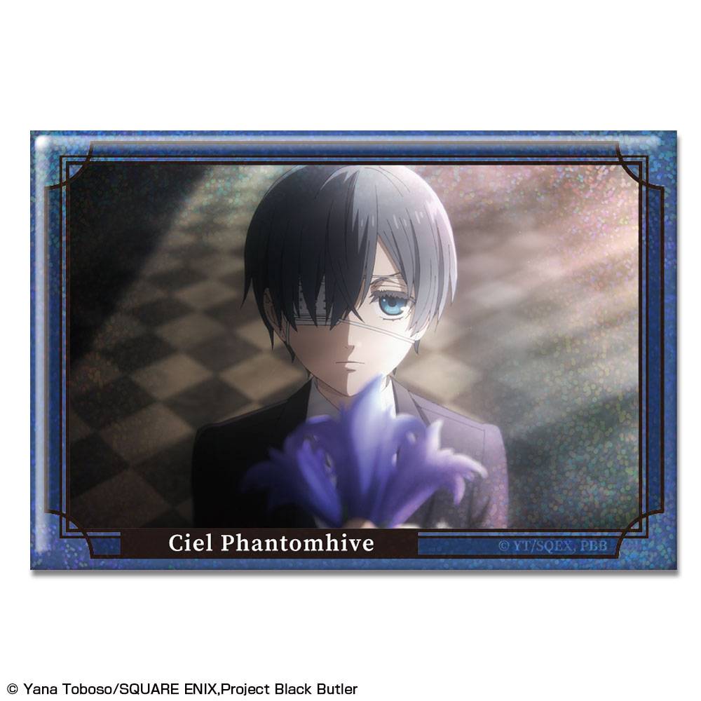 Black Butler: Public School Arc  Holographic Badge  Ciel Phantomhive (Ver.E) [License Agent]