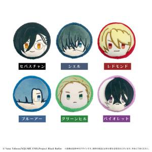 Black Butler: Public School Arc - Macaron Tapinui Plush (6 Packs Box) [Tapioca]