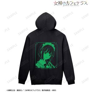 The Café Terrace and Its Goddesses: Zip Hoodie - Shiragiku Ono (Neon Green) (XL) [Arma Bianca]