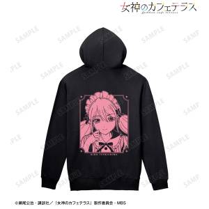 The Café Terrace and Its Goddesses: Zip Hoodie - Tsukishima Riho (Neon Pink) (M) [Arma Bianca]