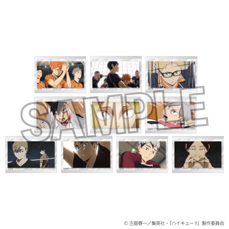 Haikyuu!!: Trading Stickers Box A (10 Packs Box) [PROOF]