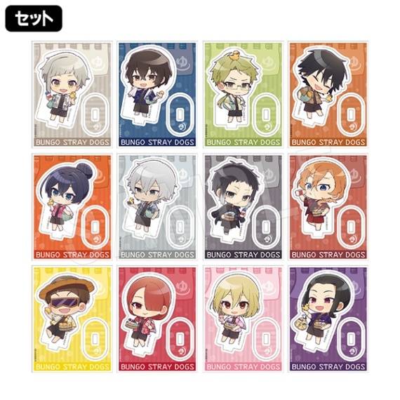 Bungo Stray Dogs: Trading Acrylic Stand  Mini Character Ver. (12 Packs Box) [Chugai Mining]