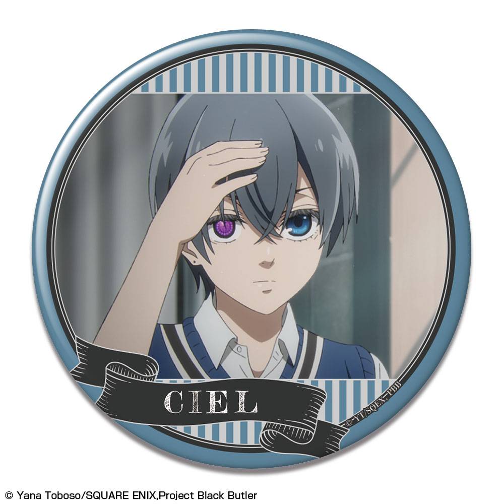 Black Butler: Public School Arc  Badge  Ciel Phantomhive (Ver.C) [License Agent]