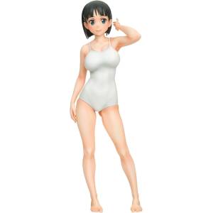 Sword Art Online Suguha Kirigaya White School Swimsuit [Q-Six]