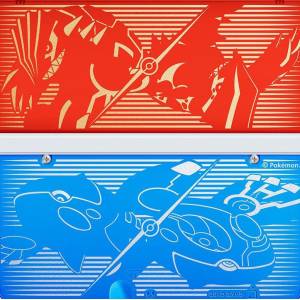 Nintendo New 3DS - Cover Plates No.040 - Pokemon Omega Ruby & Alpha Sapphire [Used / Loose]