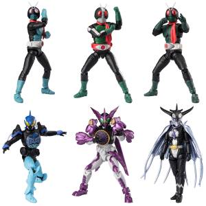 Shokugan: SHODO Series - Shodo-XX Kamen Rider (10 Packs Box) [Bandai]