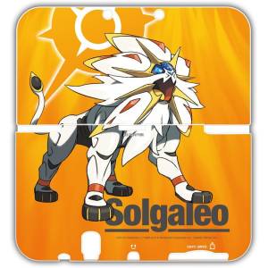 New Nintendo 3DS LL / XL - Pocket Monsters TPU Cover - Solgaleo [Used / Loose]