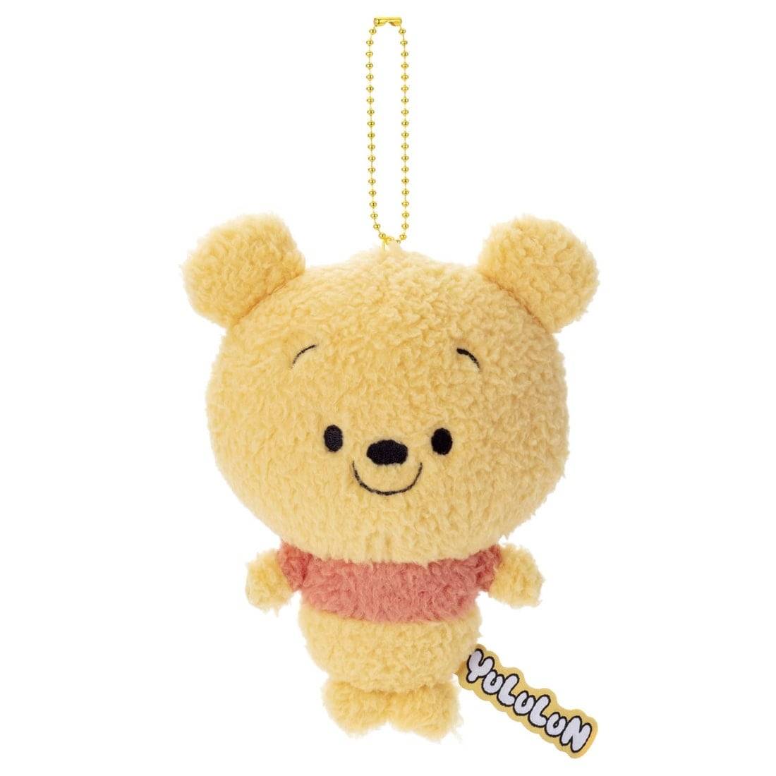 Disney Character YULULUN Fluffy! Ball Chain Mascot WinniethePooh