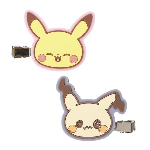 Pokemon: Pokepeace - Rubber Hair Clip - Pikachu & Mimikyu [The Pokémon Company]