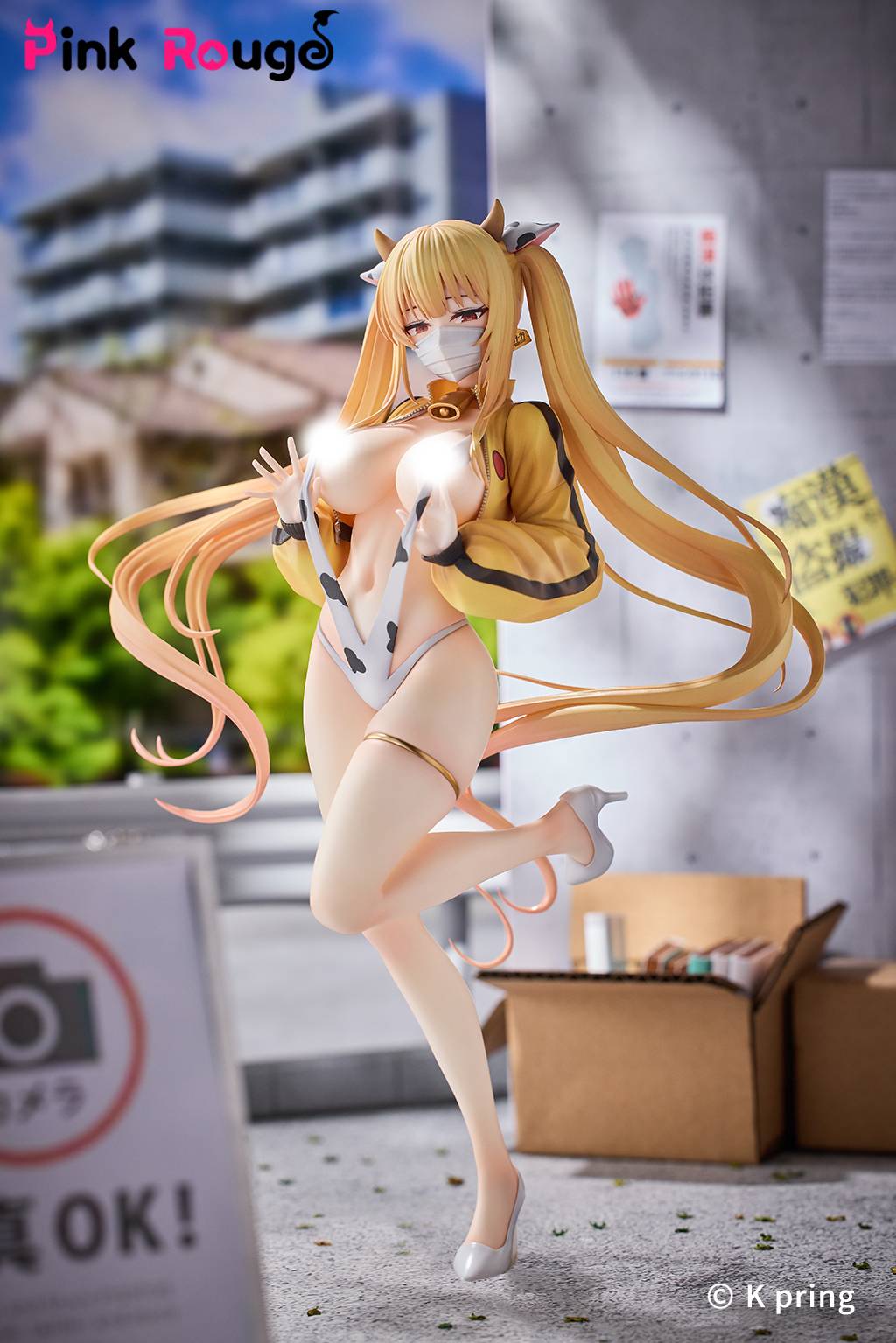Original Character: Sayuri 1/7 - Dairy Cow Special Ver. [Pink Rouge]